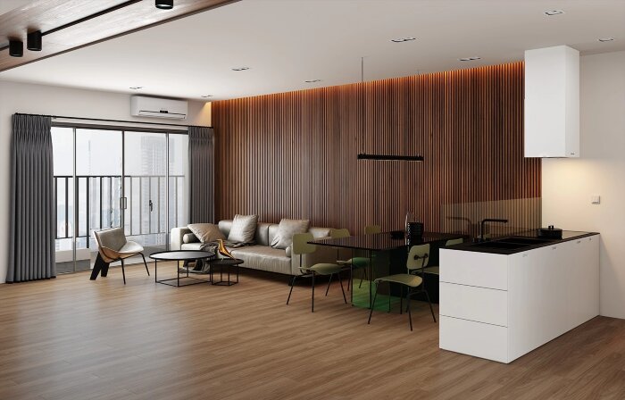 Каменный ламинат MSPC StoneFloor Дуб Грейнфилд DCF1-6 MР (1220х141х8мм)