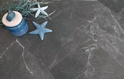 Каменный MSPC ламинат Stone Floor Мрамор Графитовый 88182-3 MP 1220х234х8мм