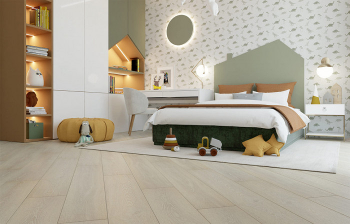 Каменный MSPC ламинат Stone Floor ДУБ Морская Гавань 91790-2 MP (1220х196х8 мм)