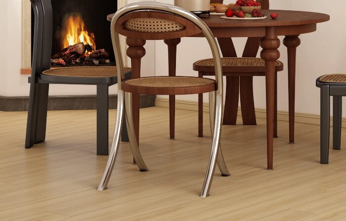 Каменный MSPC ламинат Stone Floor Дуб Харвест 295-3 MР 1220х141х8мм