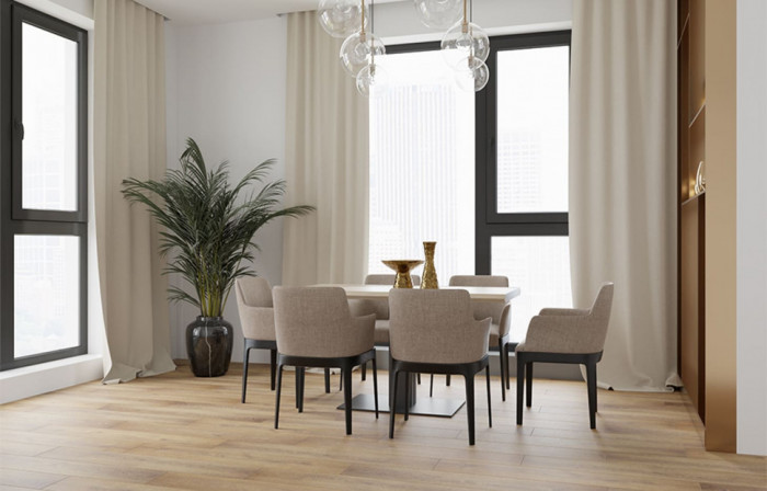 Каменный MSPC ламинат Stone Floor Дуб Тихий Вечер 91799-5 MP (1220х196х8 мм)